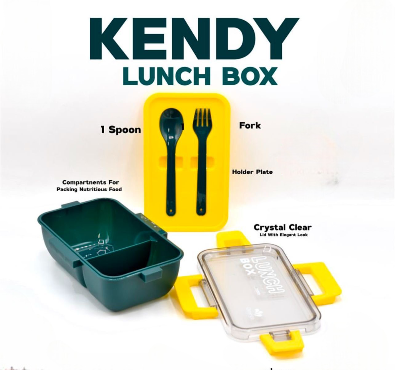 Portable Rectangle Lunch Box With Spoon And Fork, Kids School Lunch Box, Multipurpose Durable Food Case, Snack Food Storage Container Portable Rectangle Lunch Box With Spoon And Fork, Kids School Lunch Box, Multipurpose Durable Food Case, Snack Food Storage Container